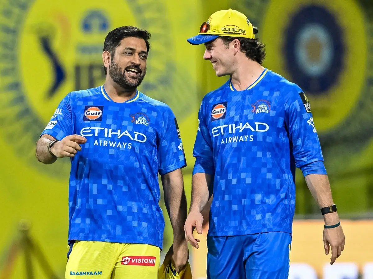 IPL: CSK recruit Dewald Brevis speaks highly of veteran MS Dhoni, awestruck by his humility IPL: CSK recruit Dewald Brevis speaks highly of veteran MS Dhoni, awestruck by his humility