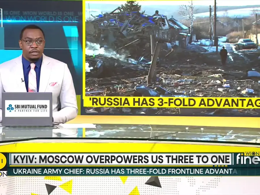 Amid Relentless Russian Strikes, Ukraine Army Chief Says Moscow Has Three-fold Advantage