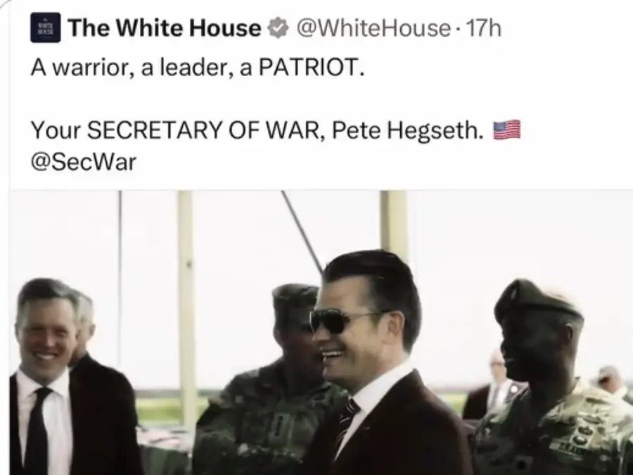 'Bronze Star medal for valor': White House posts incorrect facts about Pete Hegseth, deletes video
