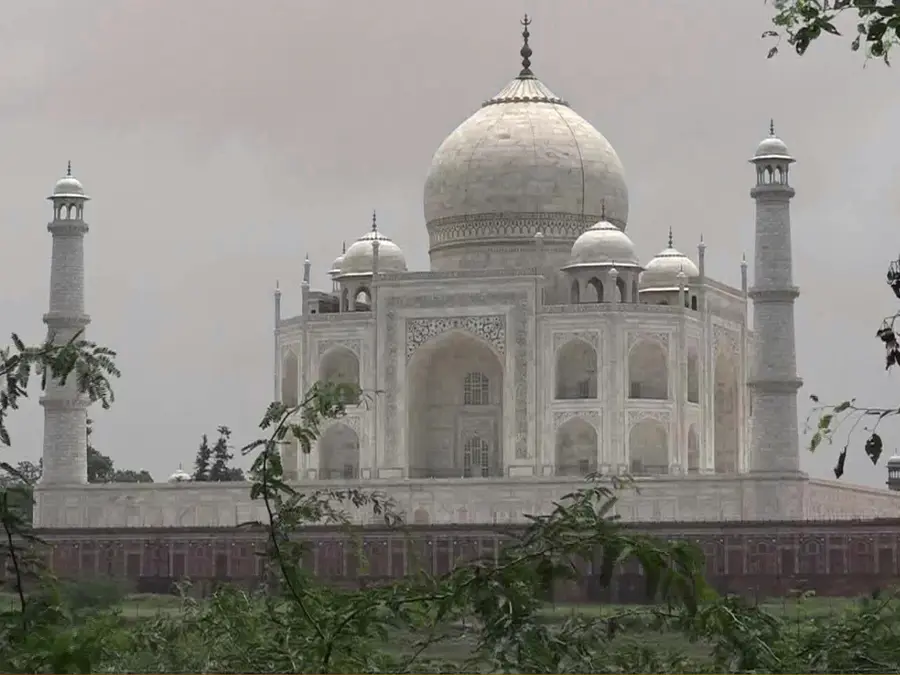 UNESCO heritage and one of seven wonders Taj Mahal braces for impact as water level rises in Yamuna in Agra