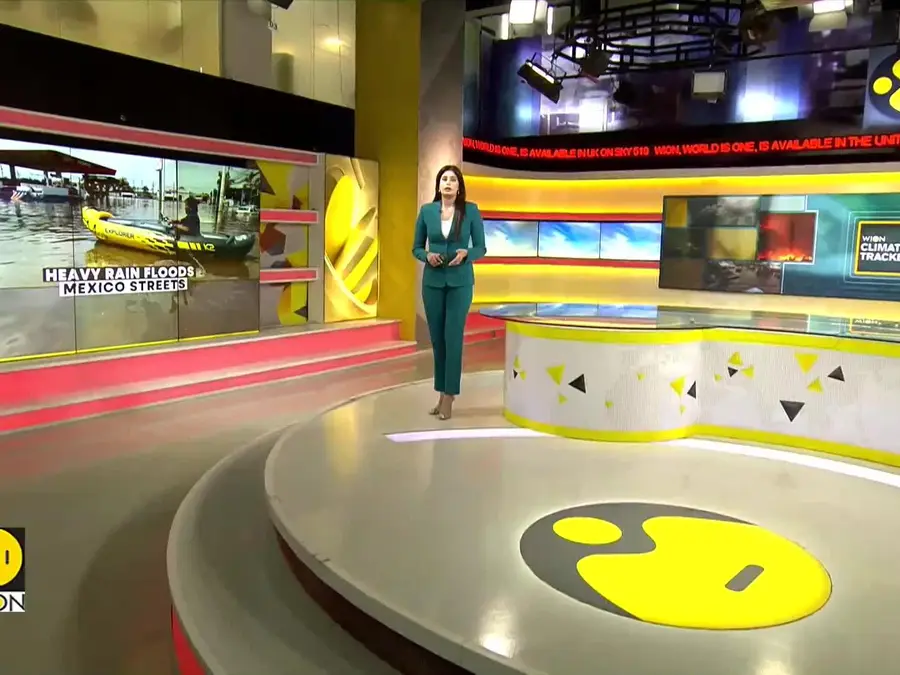 Mexico floods: Flooded streets in Jalisco after river overflows 