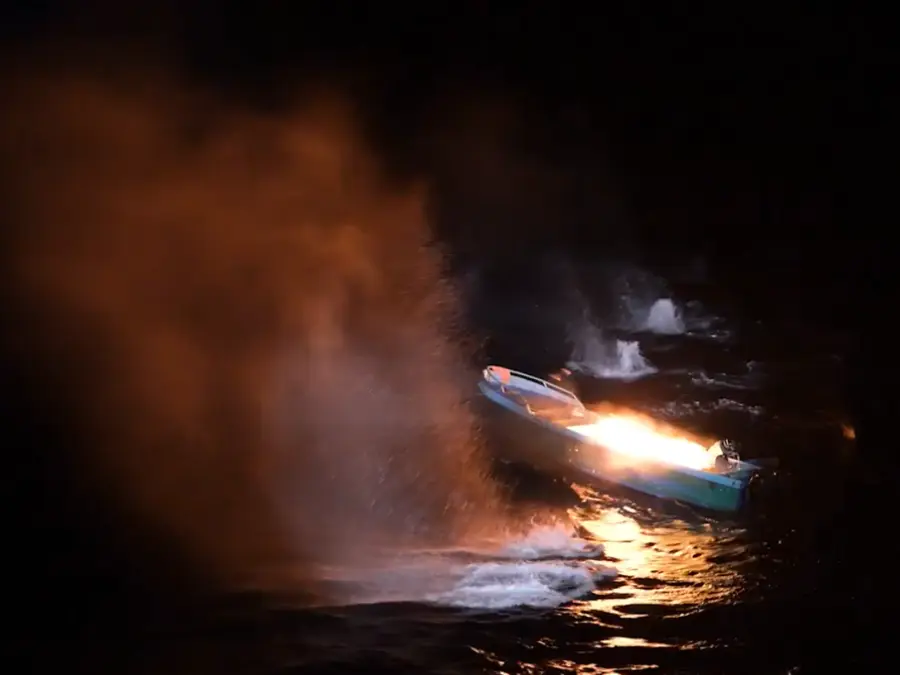 'Captured, burned, and sunk': US Coast Guard seizes 13,000 pounds of cocaine from ‘drug boat’ and set it ablaze | WATCH