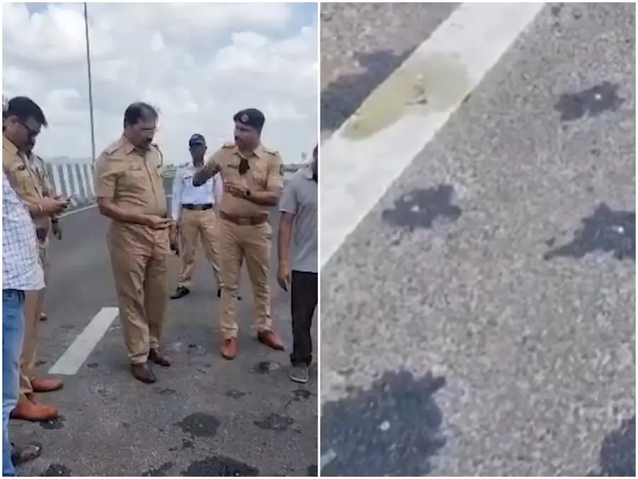Nails found hammered on Samruddhi Expressway, several cars punctured — Scary video raises safety concerns