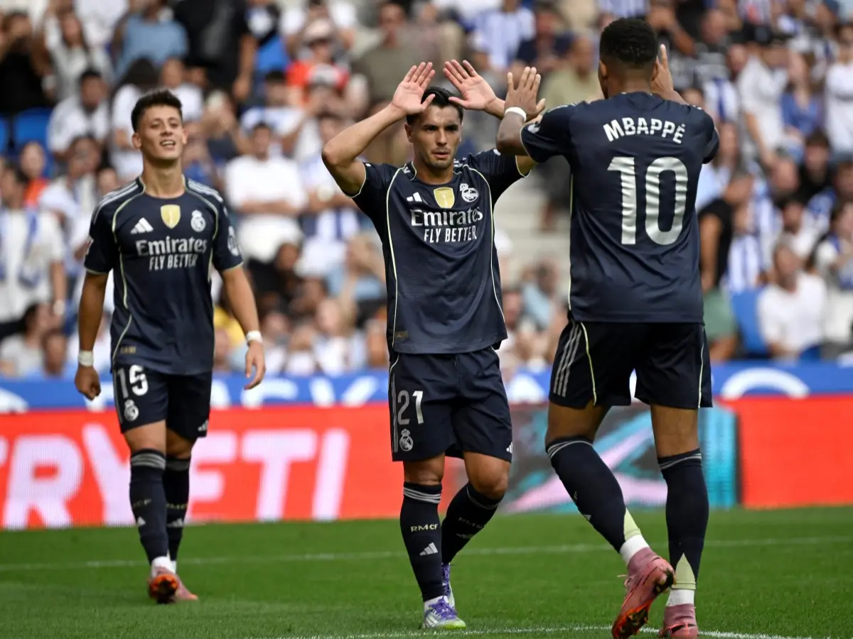 La Liga: Kylian Mbappe shines as 10-man Real Madrid defeat Real Sociedad La Liga: Kylian Mbappe shines as 10-man Real Madrid defeat Real Sociedad