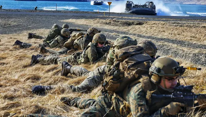 Why do some countries avoid building large armies