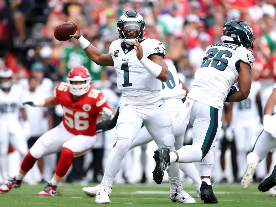 NFL Week 2, SNF: Eagles beat Chiefs in Super Bowl rematch, Lions maul Bears