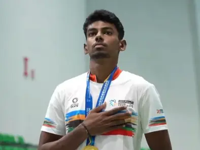 Who is Anandkumar Velkumar? First Indian skater who won gold medal at 2025 Speed Skating World Championships Who is Anandkumar Velkumar? First Indian skater who won gold medal at 2025 Speed Skating World Championships