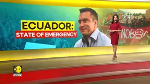Ecuador: Protests and clashes in Ecuador, president Noboa declares emergency 