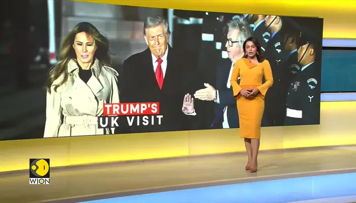 Trump in UK: U.S. President Arrives in UK For Historic Second Visit 