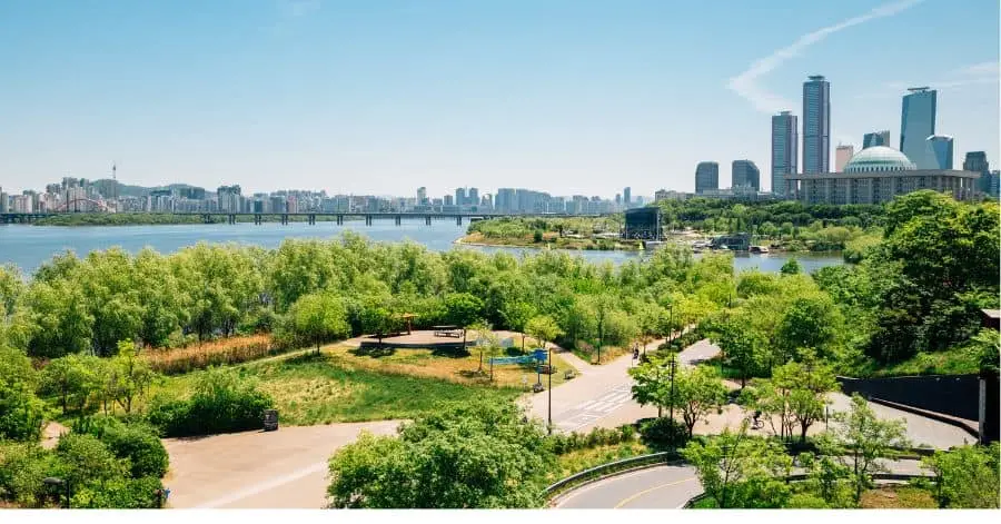 8. Han River Parks, Seoul