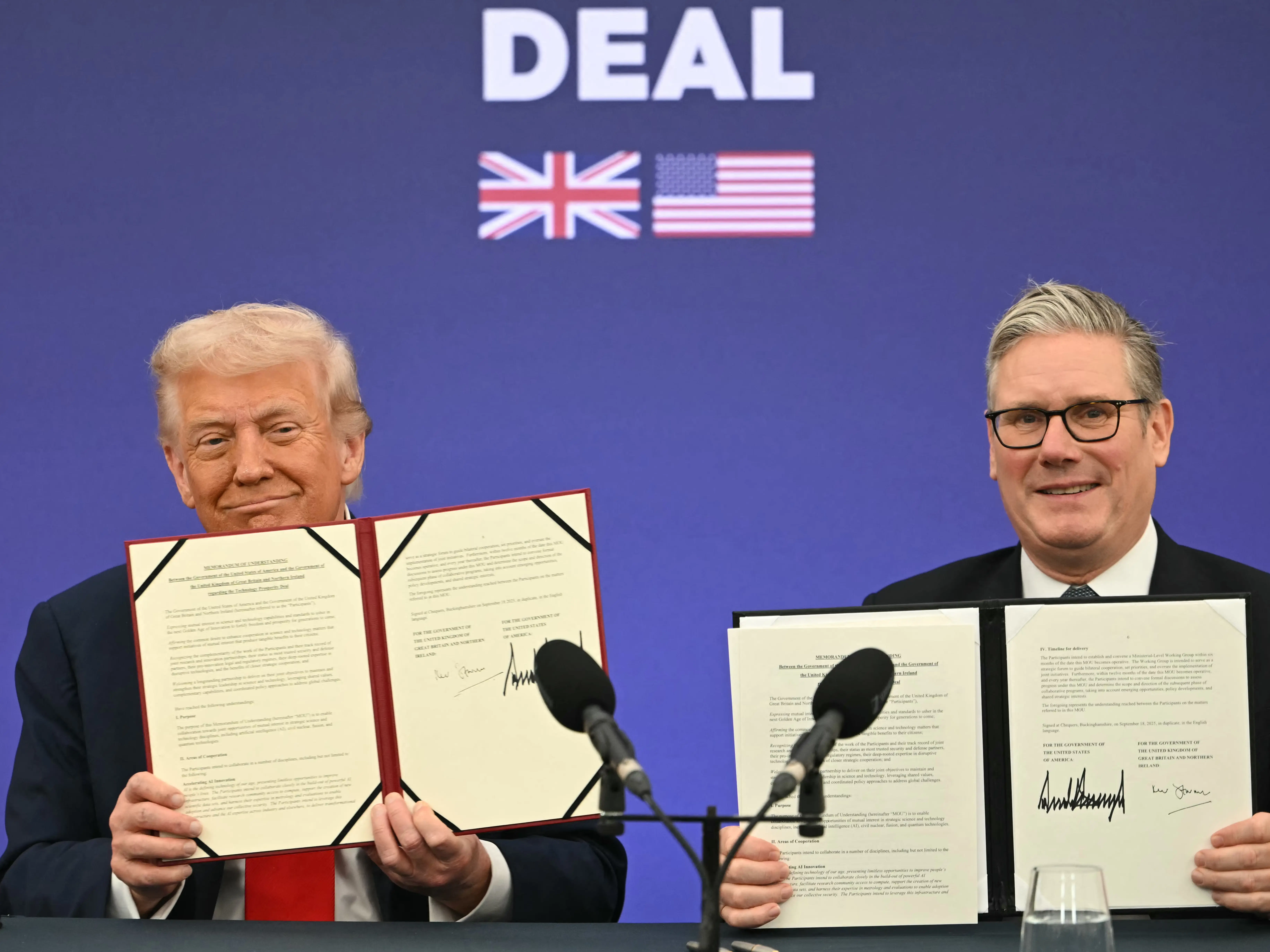 Donald Trump, Keir Starmer sign 'groundbreaking' tech partnership, praise priceless US-UK relations Donald Trump, Keir Starmer sign 'groundbreaking' tech partnership, praise priceless US-UK relations