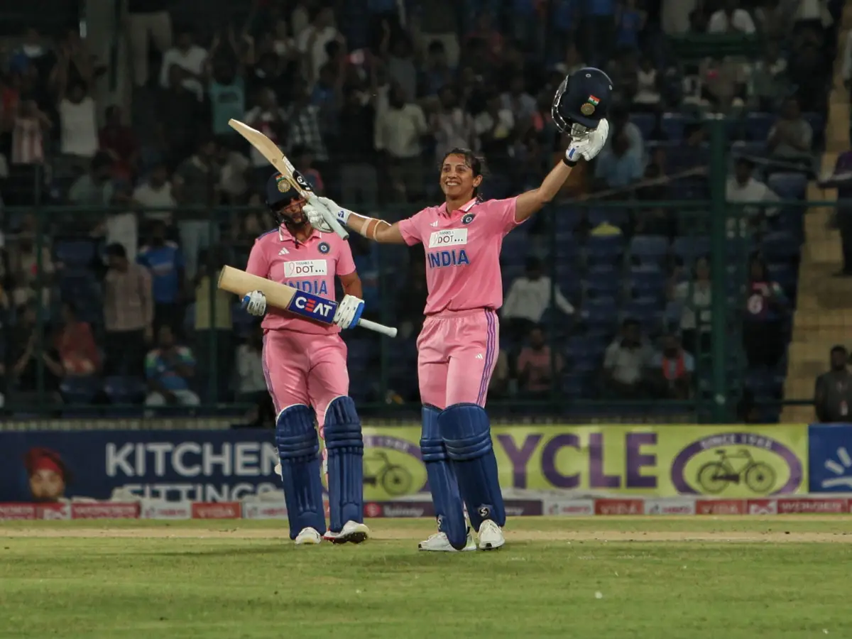 IND-W vs AUS-W: Smriti Mandhana runs riot with bat, smashes fastest ODI hundred by an Indian IND-W vs AUS-W: Smriti Mandhana runs riot with bat, smashes fastest ODI hundred by an Indian