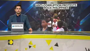 Philippines: Thousands Gather In Manila To Protest Against Flood Control Scandal 