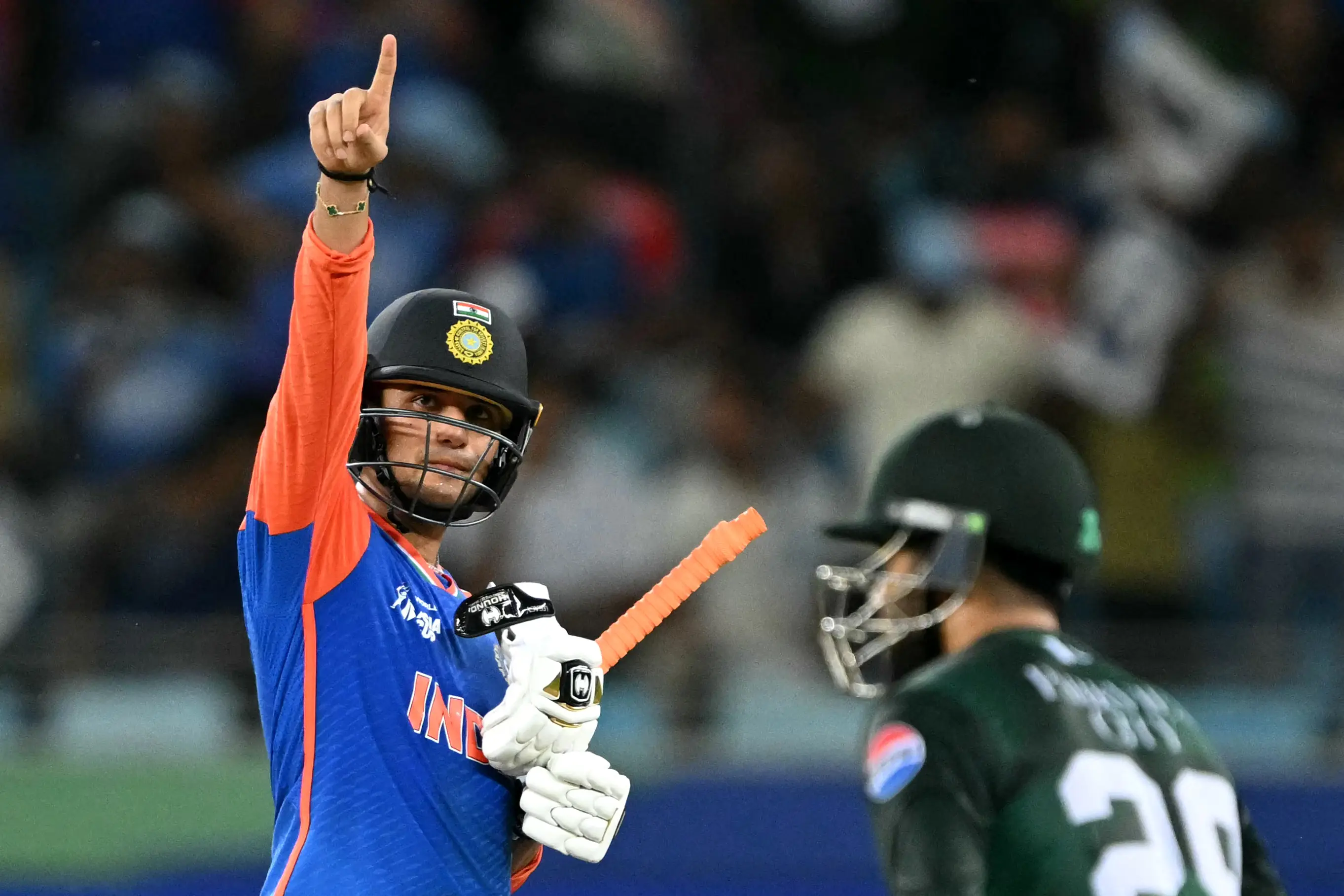 WATCH - Abhishek Sharma-Shaheen Afridi tie up in verbal volley, video goes viral