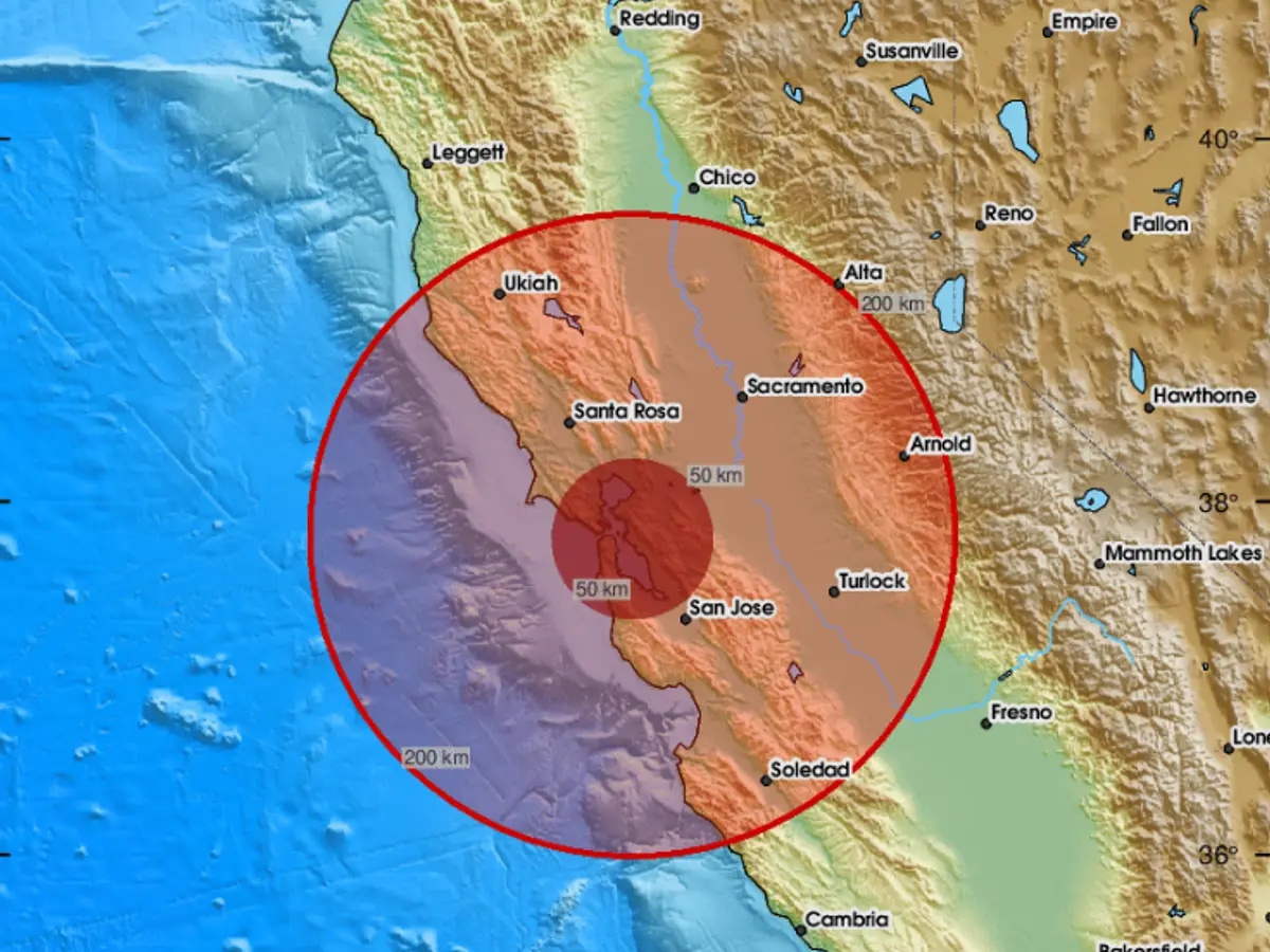 4.3 Magnitude Earthquake Shakes San Francisco Bay Area