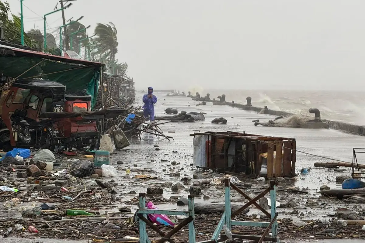 China prepares to evacuate 400,000 as Super Typhoon Ragasa makes landfall in Philippines