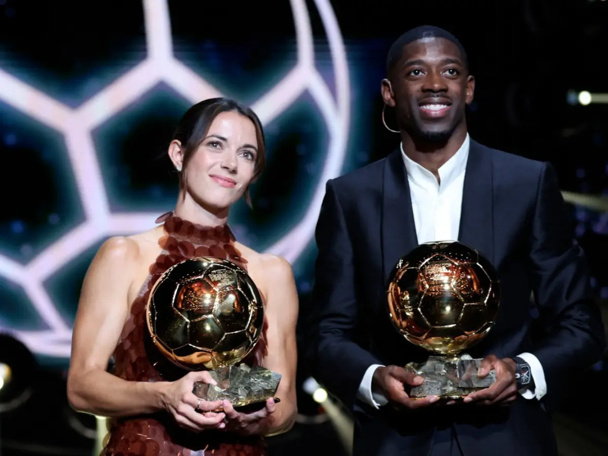 French forward Ousmane Dembele wins 2025 Ballon d'Or, Spain's Lamine Yamal settles for Kopa Trophy