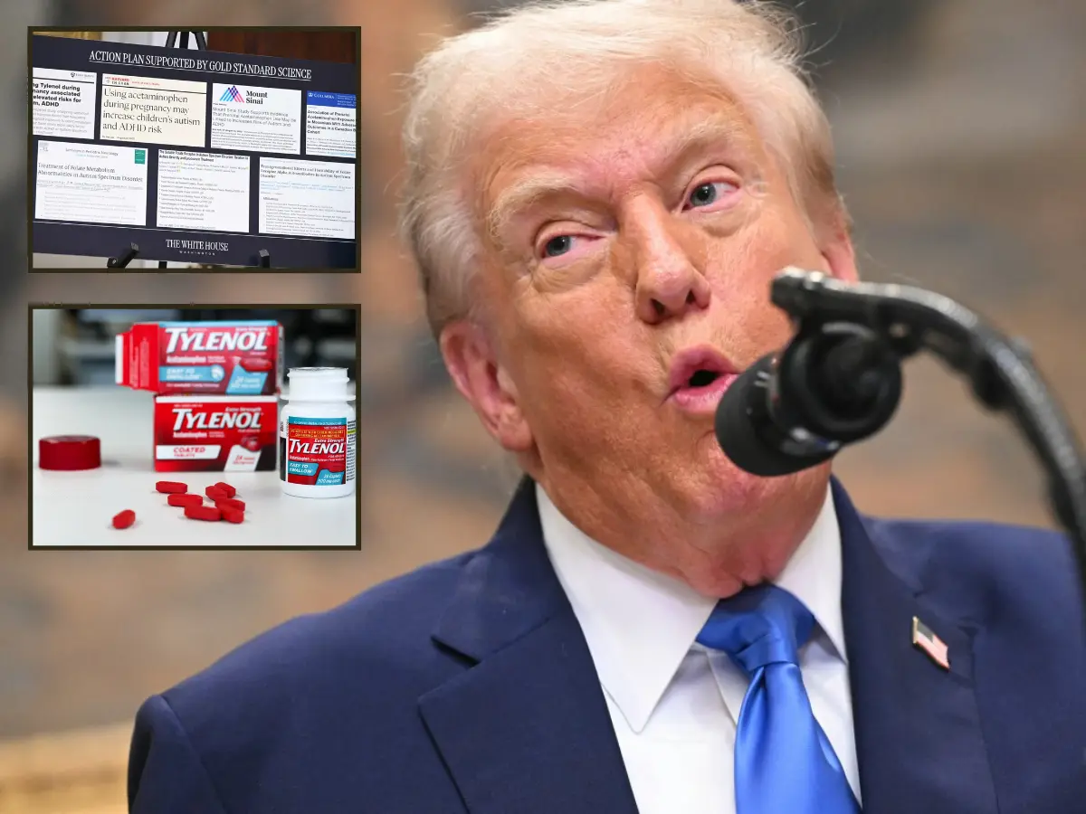 Trump tells pregnant women to ‘tough it out’ without paracetamol, claims Amish have ‘no autism’ because they lack Tylenol Trump tells pregnant women to ‘tough it out’ without paracetamol, claims Amish have ‘no autism’ because they lack Tylenol