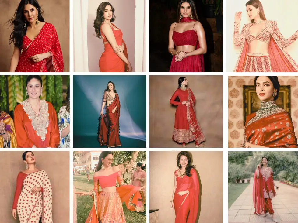 Shardiya Navratri 2025 day 2 fashion: Katrina Kaif, Shraddha, Janhvi Kapoor, and more celebrities to inspire your red outfit look Shardiya Navratri 2025 day 2 fashion: Katrina Kaif, Shraddha, Janhvi Kapoor, and more celebrities to inspire your red outfit look