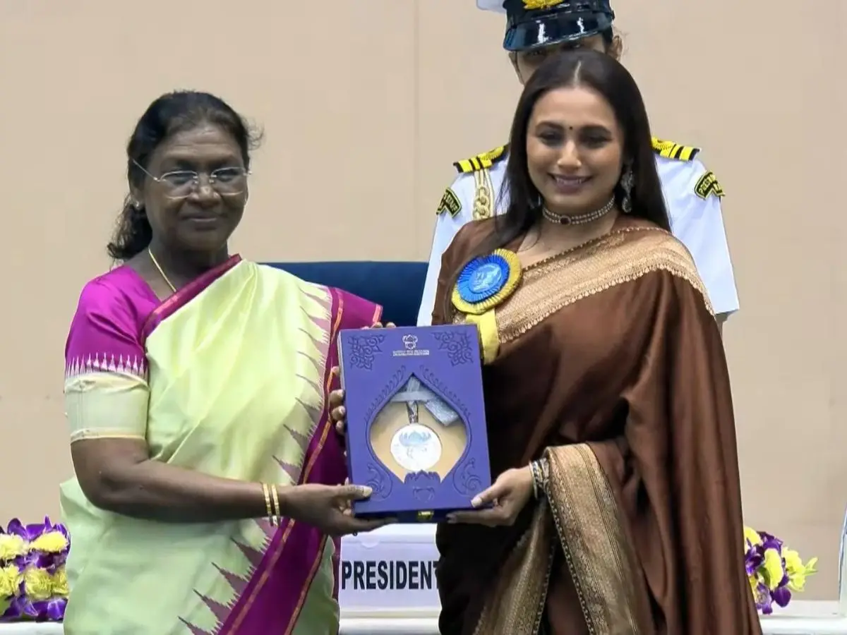 71st National Film Awards: Rani Mukerji honoured as Best Actress for Mrs Chatterjee vs Norway