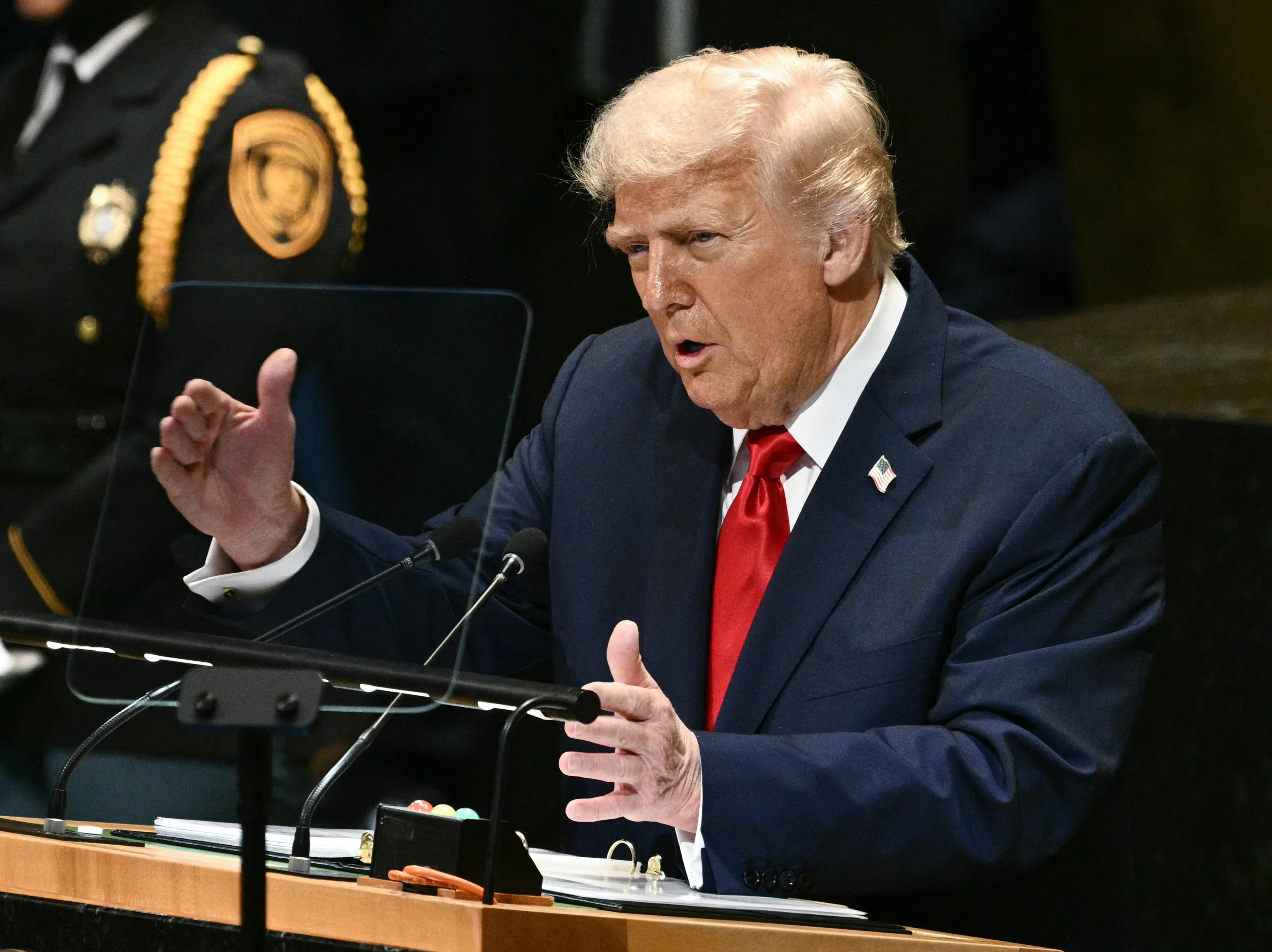 'Climate change is the GREATEST CON job', says Donald Trump at UNGA 'Climate change is the GREATEST CON job', says Donald Trump at UNGA