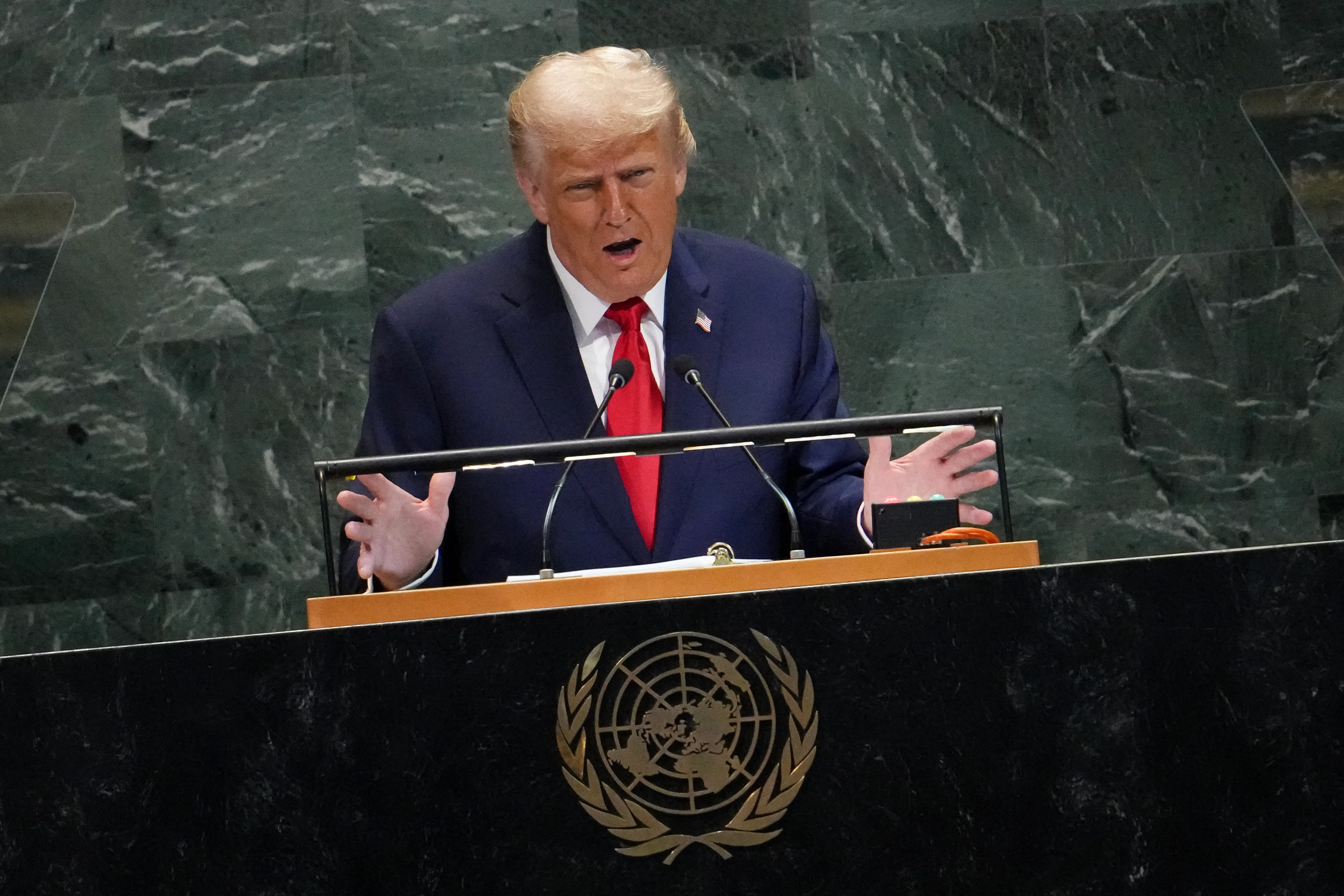 ‘Your countries are going to hell’: Trump lectures Europeans on migration at UN, praises his immigration crackdown