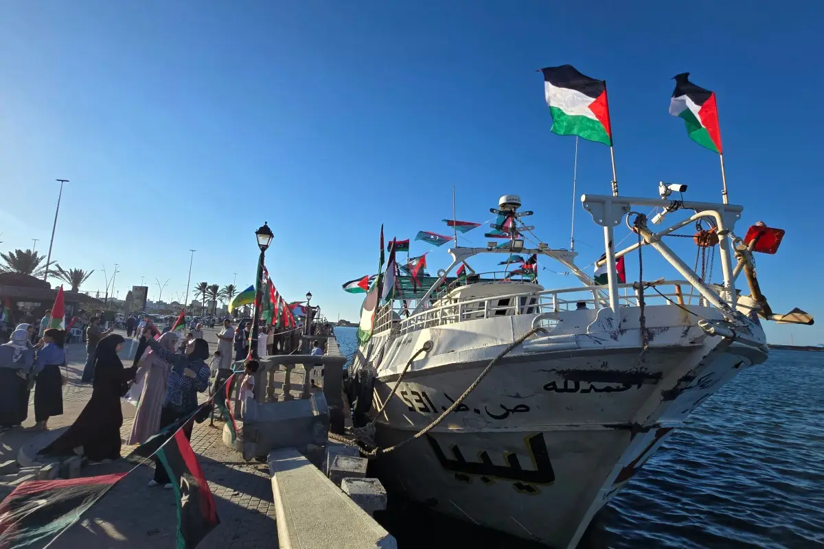 ‘We only carry aid’: Gaza flotilla claims drone attacks off Greece, explosions reported on boats