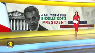 Former French President Nicolas Sarkozy sent to five-year jail in 'Gaddafi money' case