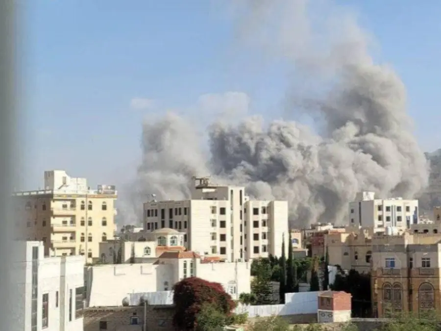 Israel bombs Houthi headquarters, military camps in Yemeni capital Sanaa, two killed - Video