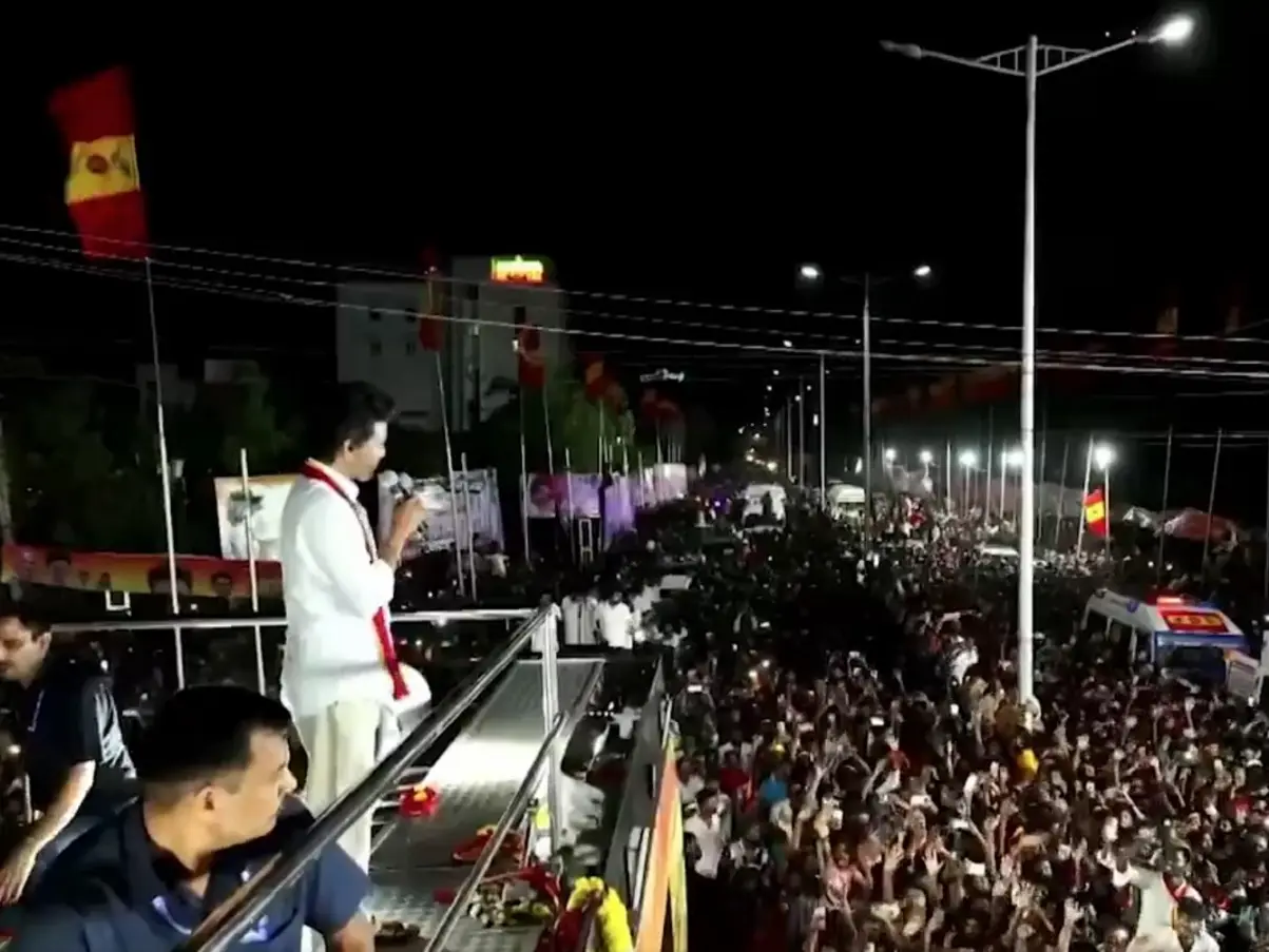 Crowd surge at TVK Vijay rally in Karur: 38 dead, CM Stalin announces judicial probe, Rs 10 lakh aid