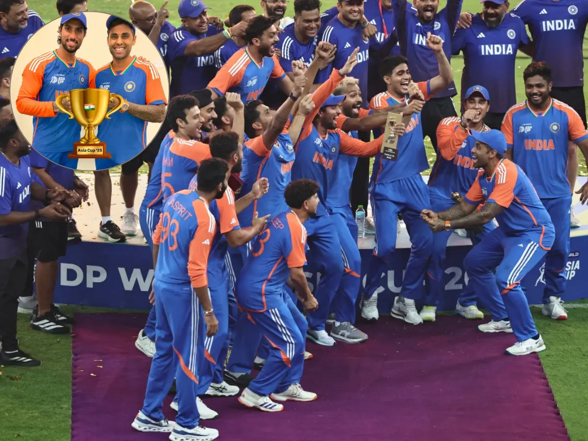 Team India unfazed after PCB chief Naqvi runs off with Asia Cup trophy, celebrates win with edited photos