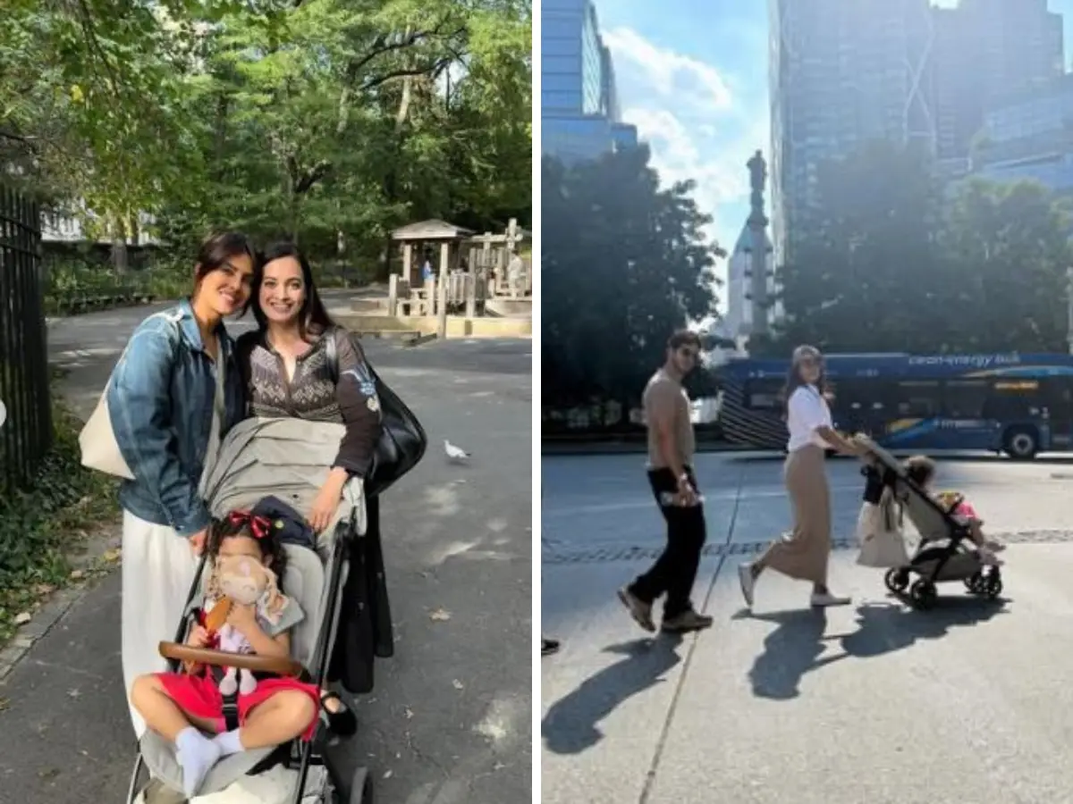 Priyanka Chopra shares glimpse of her time in New York with Ishaan Khatter, Dia Mirza Priyanka Chopra shares glimpse of her time in New York with Ishaan Khatter, Dia Mirza