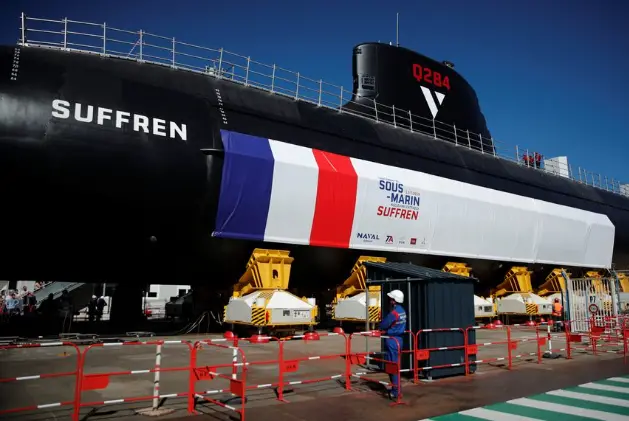 France - 9 nuclear submarines (estimated)