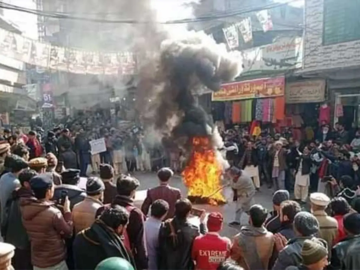 Massive protests erupt in PoK over political neglect, one dead, several injured, internet suspended Massive protests erupt in PoK over political neglect, one dead, several injured, internet suspended