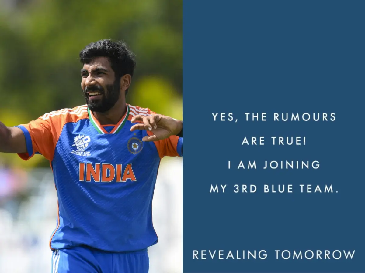 Jasprit Bumrah to leave Mumbai Indians? Fans left confused as star bowler to join '3rd Blue Team'