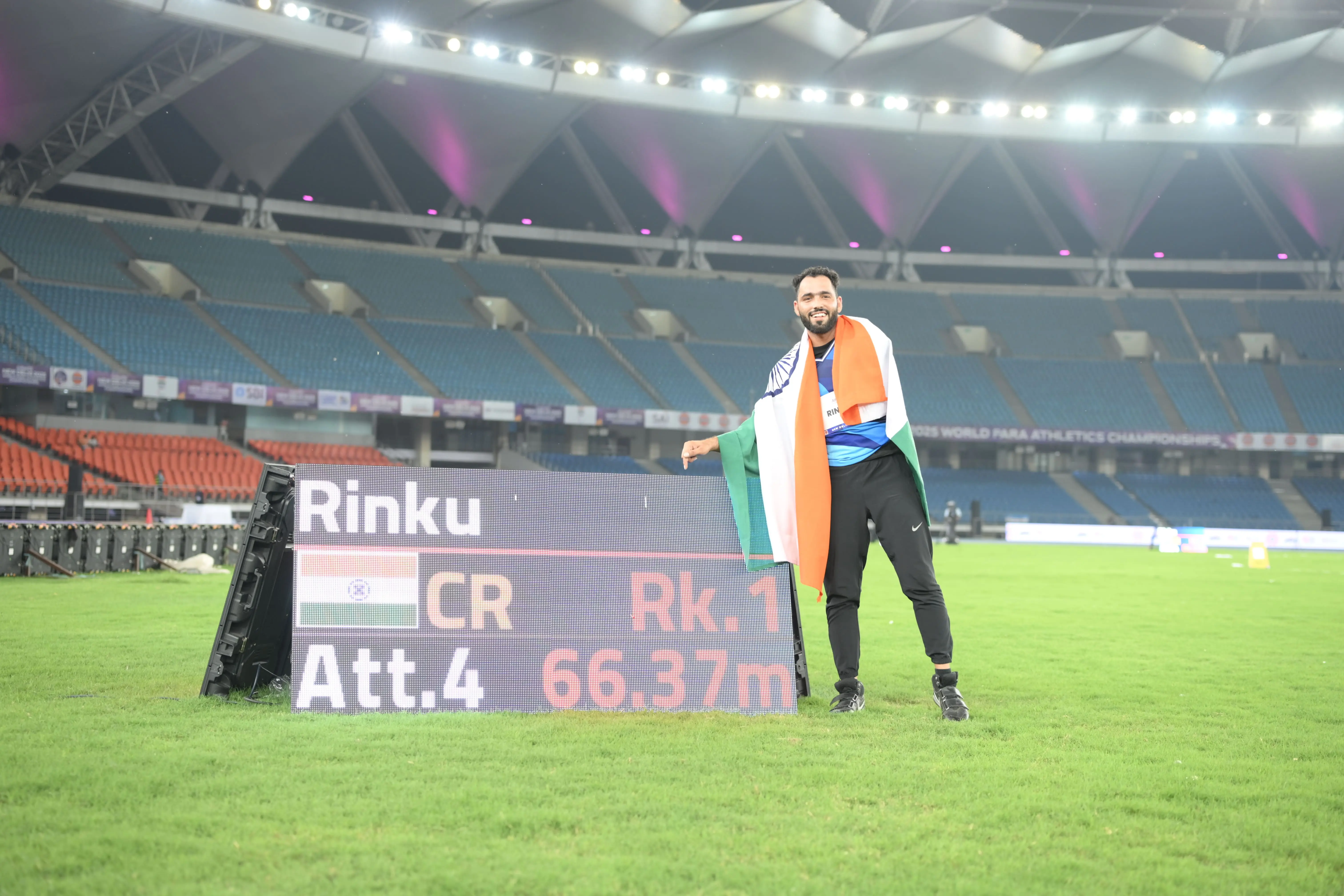 You have heard of Neeraj Chopra. Now, meet Rinku — Javelin thrower making waves and shattering records at World Para Athletics Championships