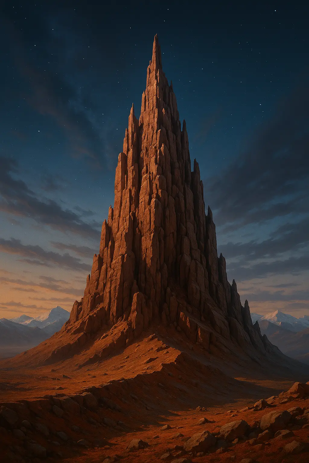 Rheasilvia Peak (Asteroid Vesta)