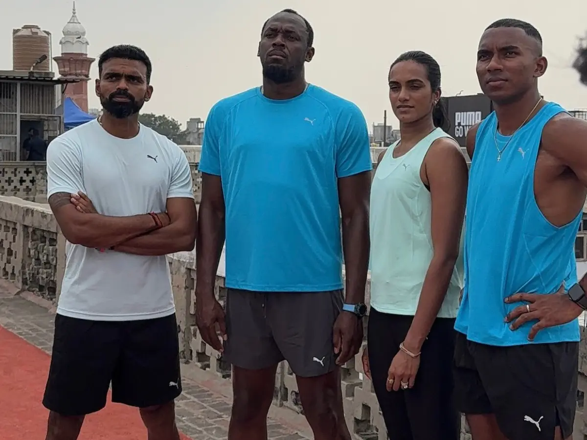 Usain Bolt takes over Delhi’s Khari Baoli with speed, culture and celebration Usain Bolt takes over Delhi’s Khari Baoli with speed, culture and celebration