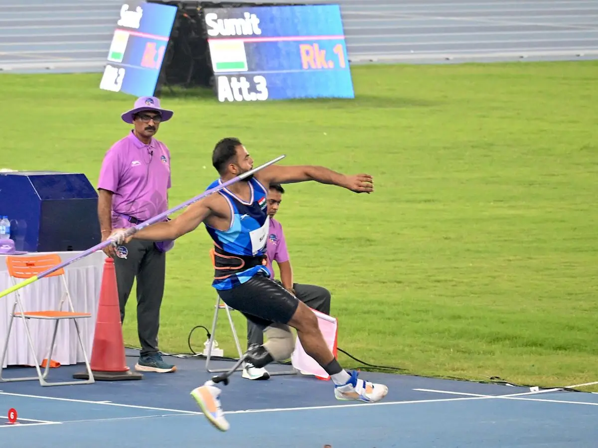 Sumit Antil Wins Gold, Overcomes Injury at Para Athletics