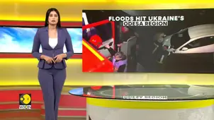 Floodwaters Trap Residents in Ukraine's Odesa