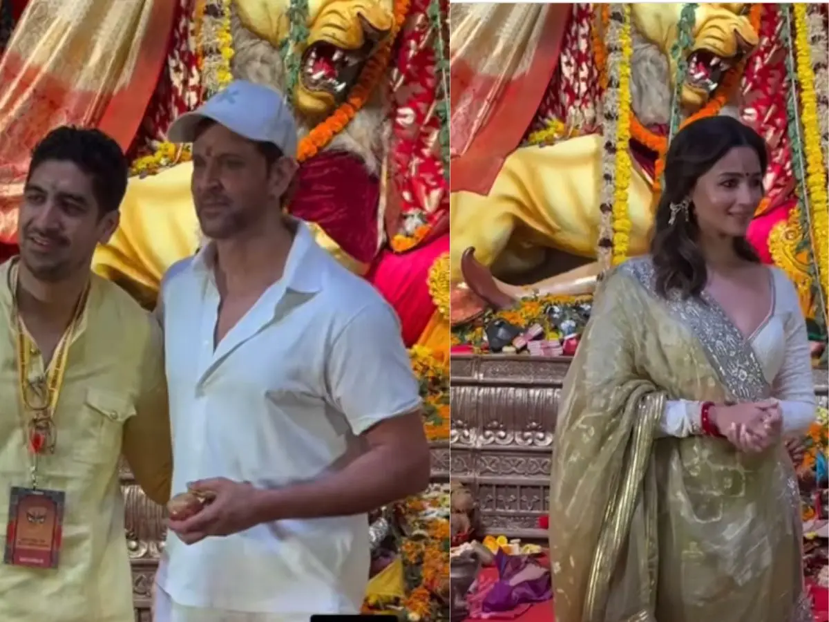 Durga Puja 2025: Alia Bhatt shares candid moments with Rani Mukerji; Hrithik Roshan joins the celebrations Durga Puja 2025: Alia Bhatt shares candid moments with Rani Mukerji; Hrithik Roshan joins the celebrations