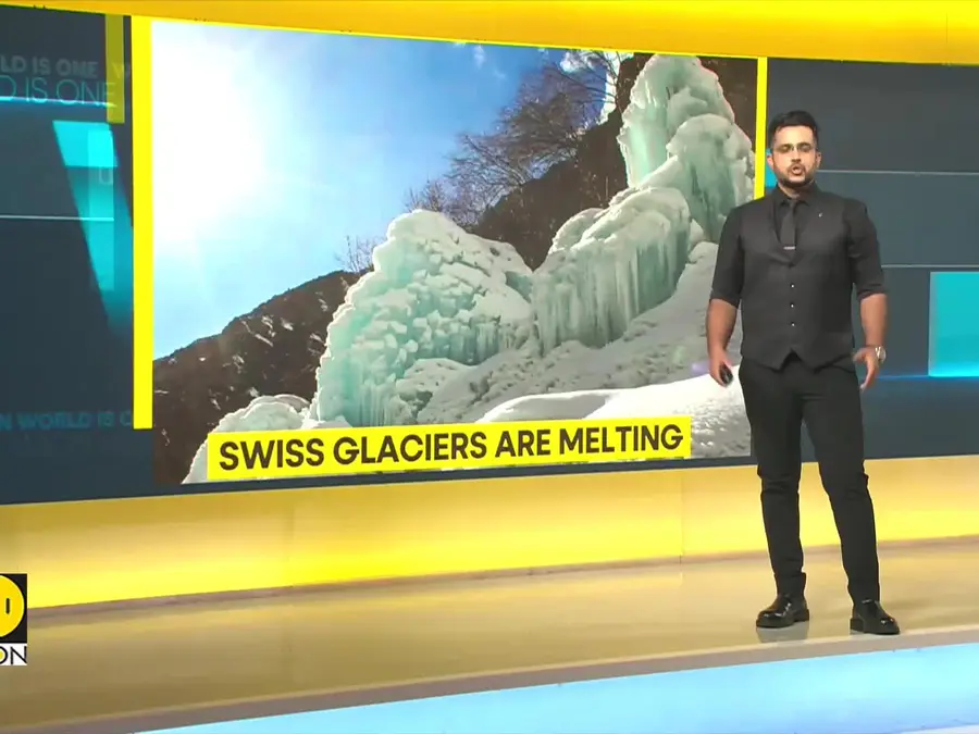 Swiss glaciers melting after heatwave | Scientists warn of irreversible loss