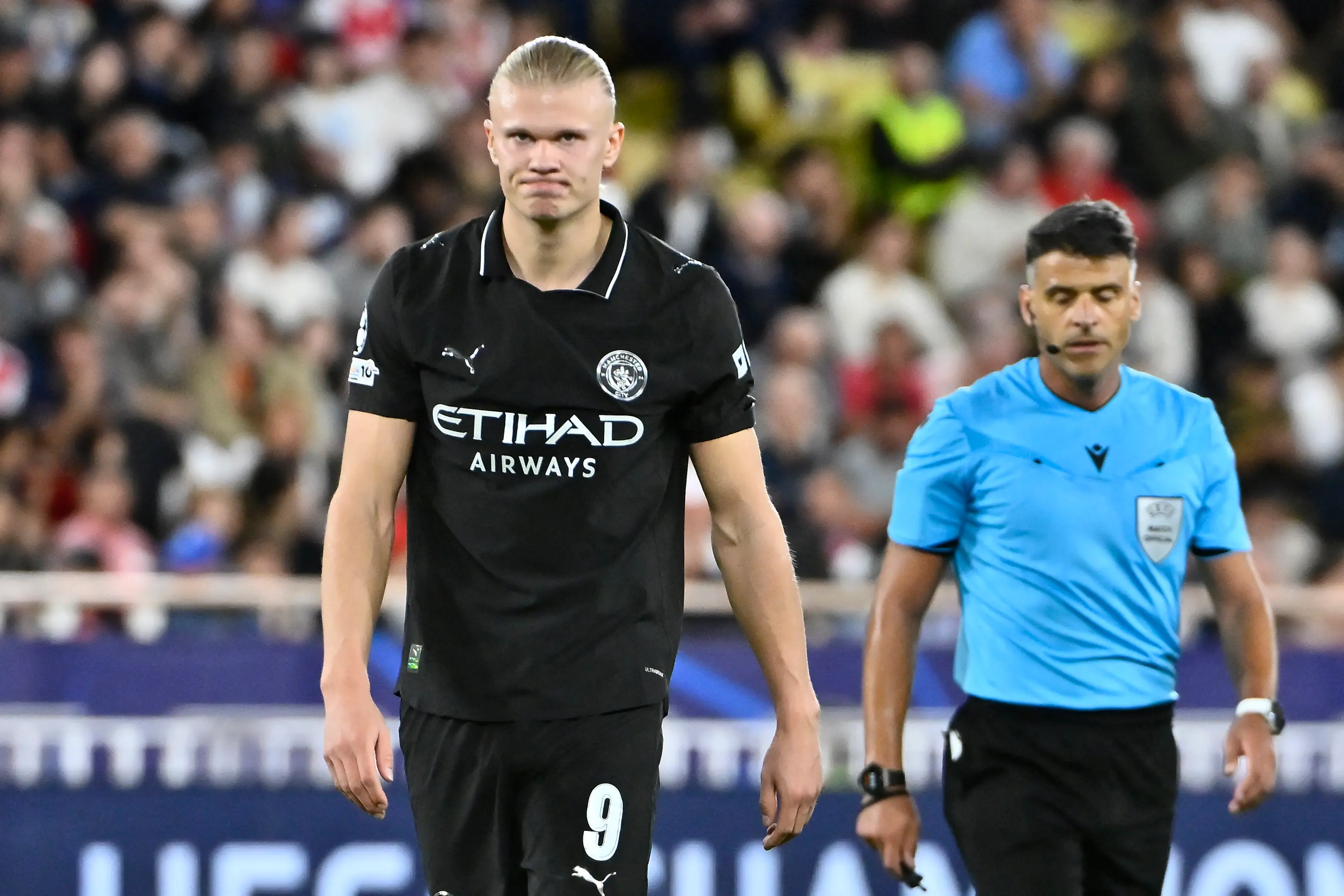 Champions League: Haaland scores brace but Monaco hold Man city at draw