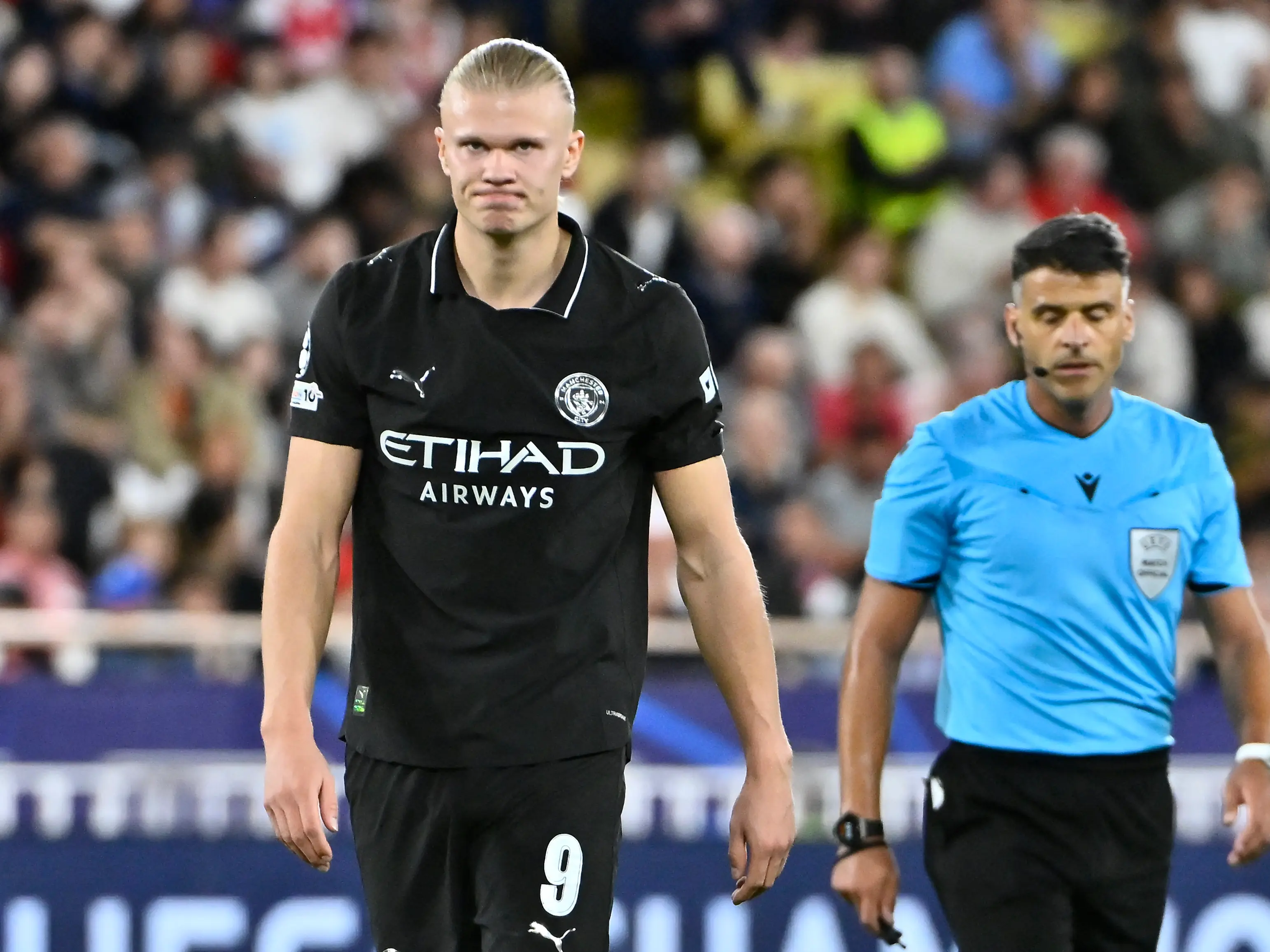 Champions League: Haaland scores brace but Monaco hold Man city at draw Champions League: Haaland scores brace but Monaco hold Man city at draw