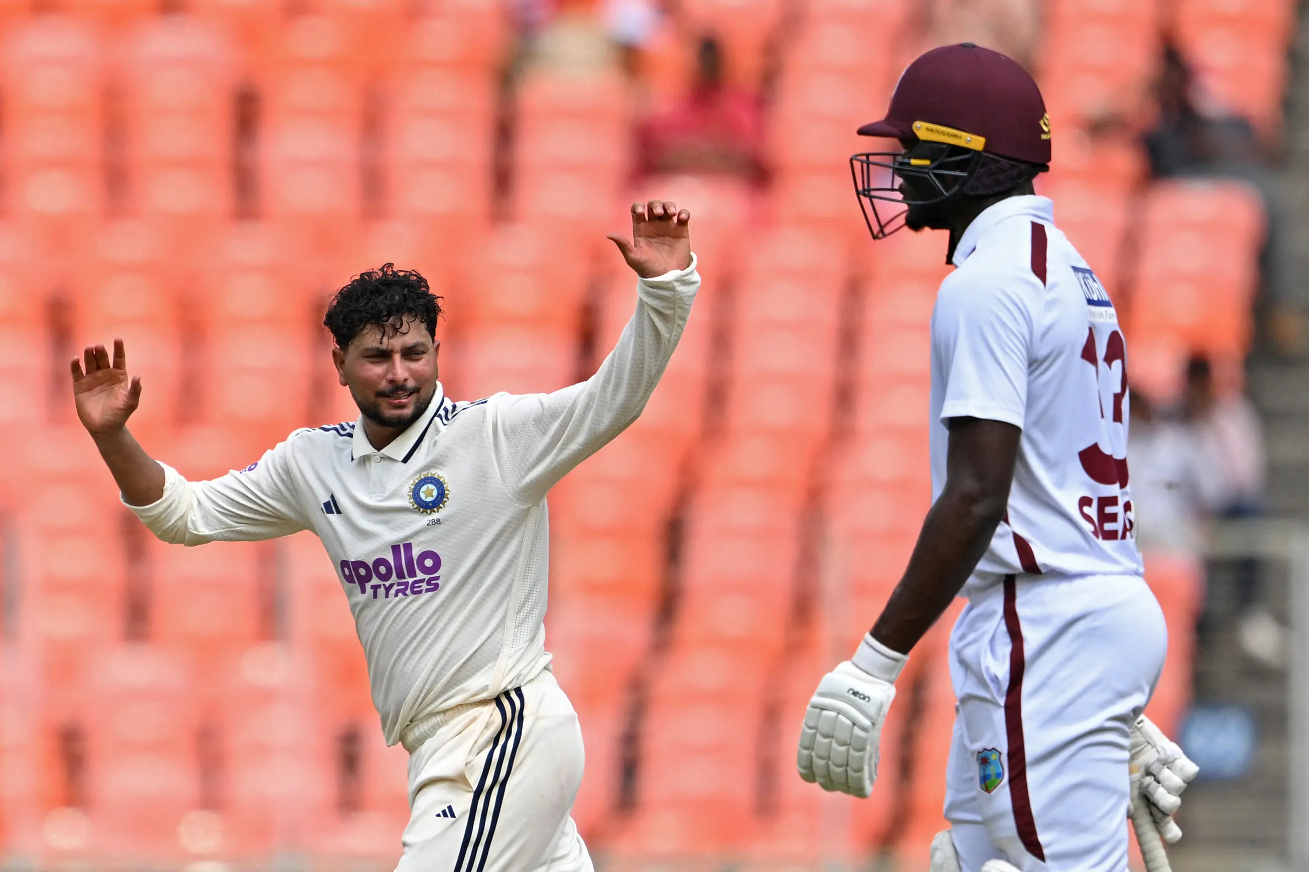 Kuldeep, with less Tests than India bowling coach Morkel since debut, celebrates return to red-ball with fairytale wicket