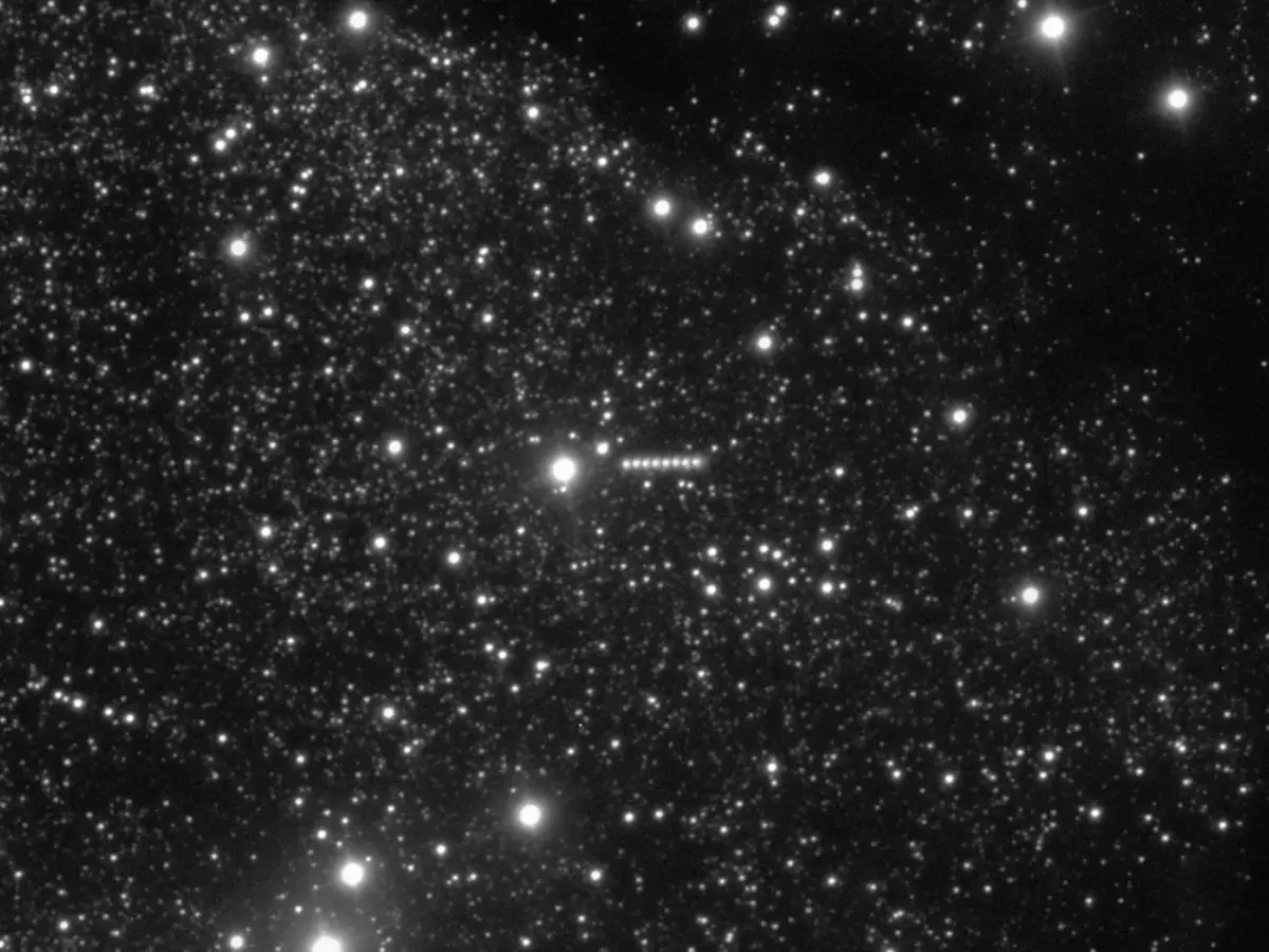 Image of Interstellar Object 3I/Atlas speeding towards inner solar system