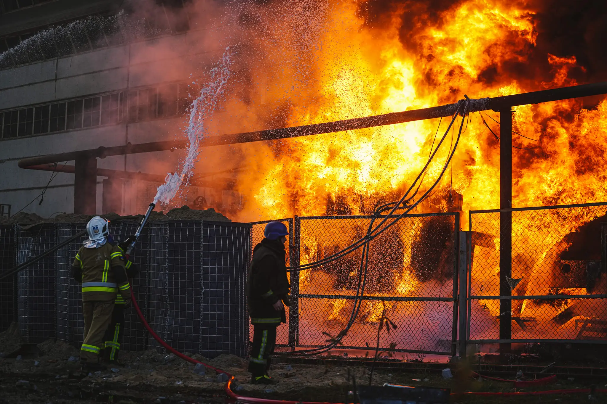 Russia launched 35 missiles, 381 drones at Ukraine's natural gas facilities, largest aerial assault at energy grid