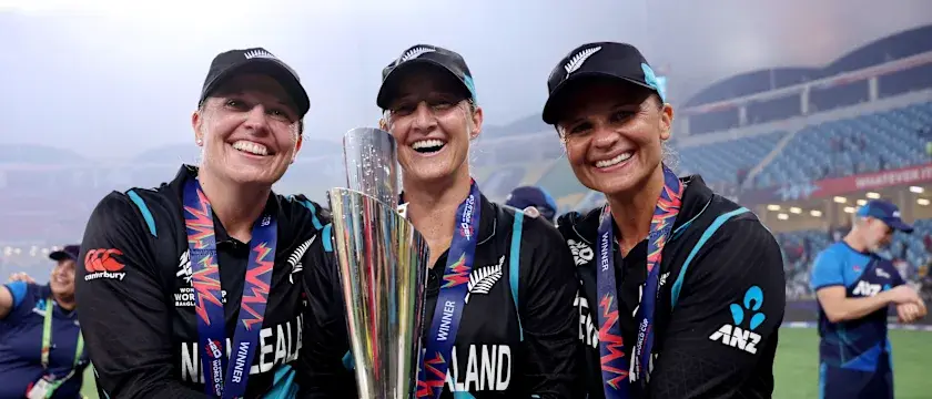 New Zealand Women - 2 ICC titles