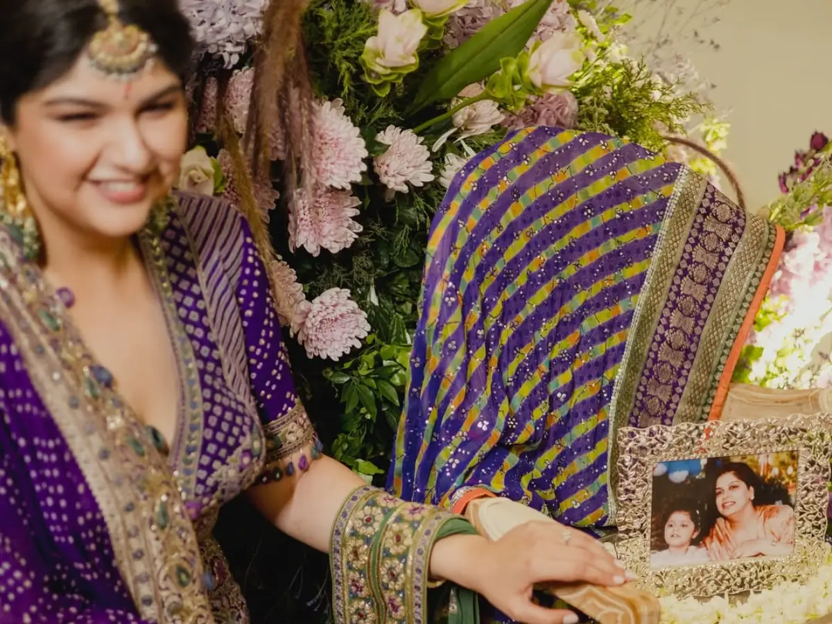 Anshula missed her late mother, Mona