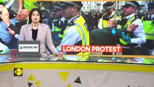 London Police Arrest Hundreds At Protest Against Ban On Palestine Action